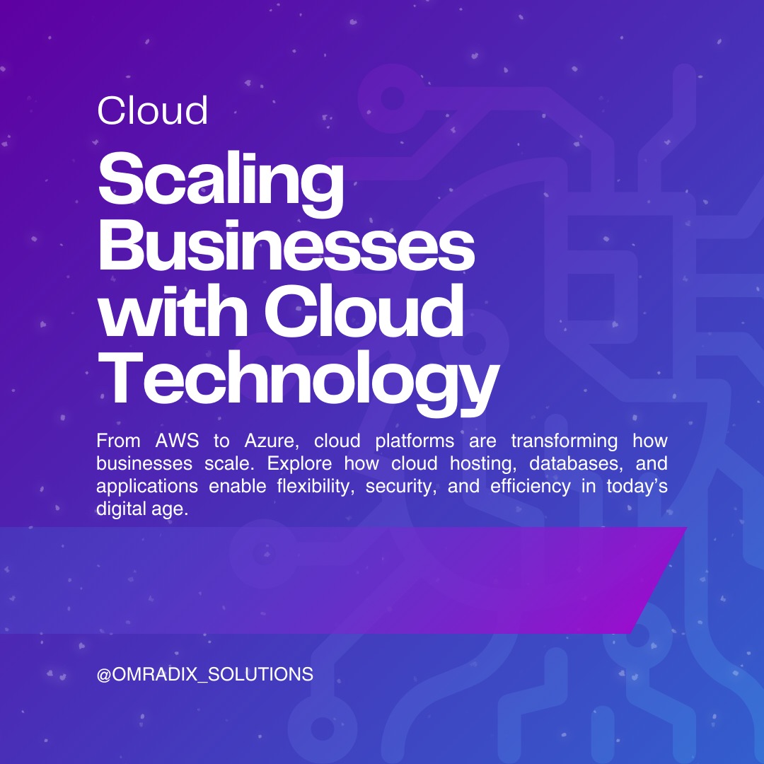 Scaling Businesses with Cloud Technology